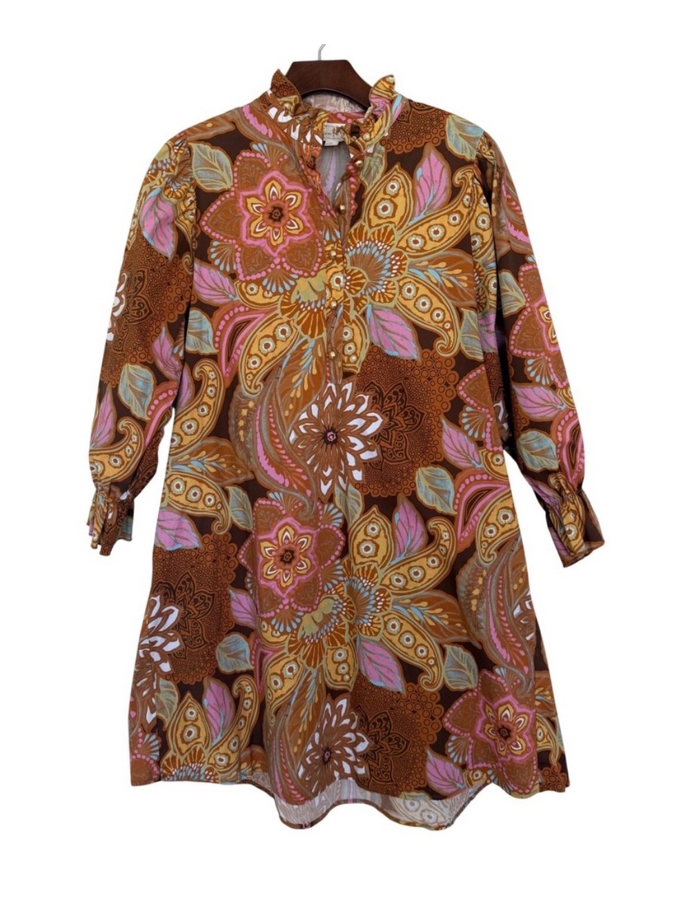 NWT Flora Bea NYC Adelina Dress in Vertigo